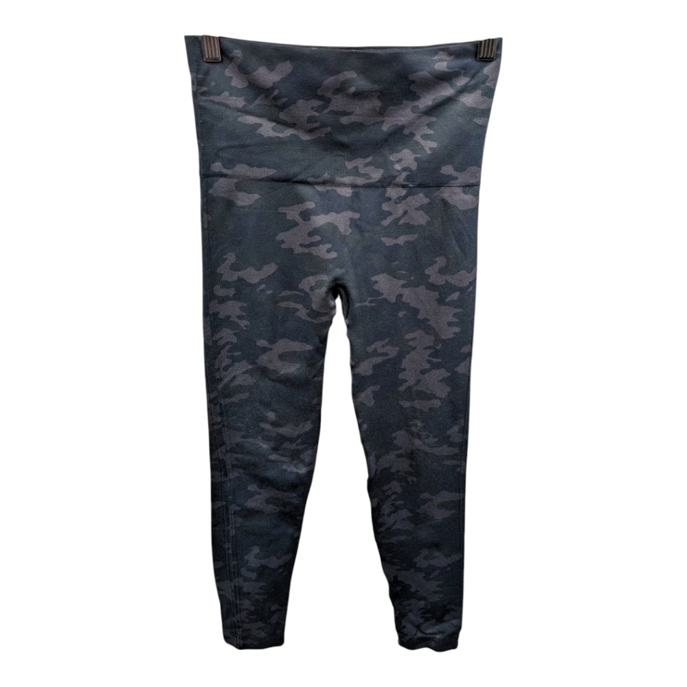 Spanx Look At Me Now Camo Leggings Sz S